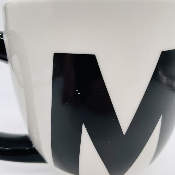 Disney Parks Minnie Mouse Large Coffee Mug Tea Cup Purple White Black 20 Oz - Picture 6 of 6